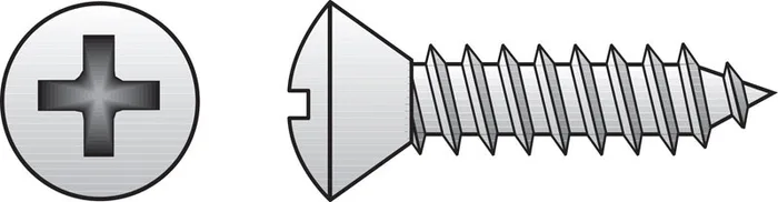 HILLMAN No. 14 in. X 1 in. L Phillips Oval Head Sheet Metal Screws 100 pk
