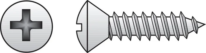 HILLMAN No. 14 in. X 1-1/4 in. L Phillips Oval Head Sheet Metal Screws 100 pk
