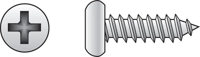HILLMAN No. 6 Ga. X 3/4 in. L Phillips Pan Head Sheet Metal Screws 100 pk