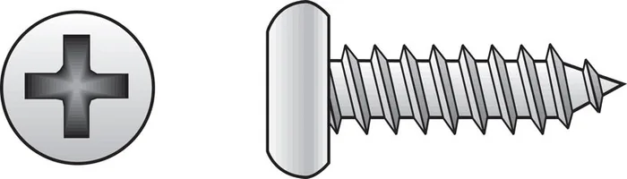 HILLMAN No. 12 Ga. X 1-1/2 in. L Phillips Pan Head Sheet Metal Screws 100 pk