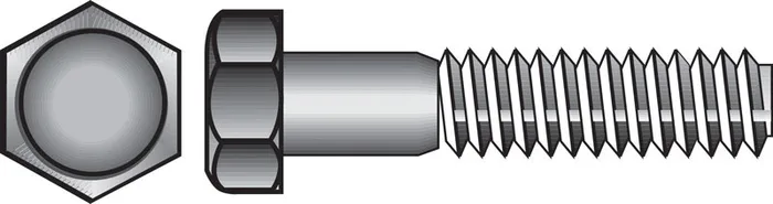 HILLMAN 1/4-20 in. D X 2-1/2 in. L Stainless Steel Hex Head Cap Screw 50 pk