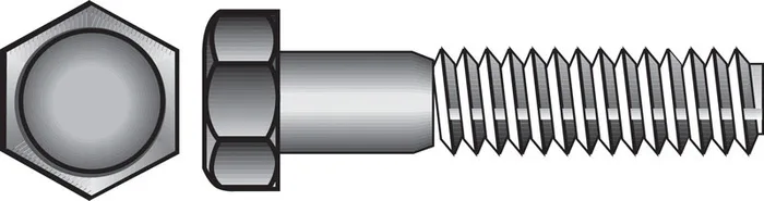 HILLMAN 1/4 in. D X 4-1/2 in. L Stainless Steel Hex Head Cap Screw 25 pk