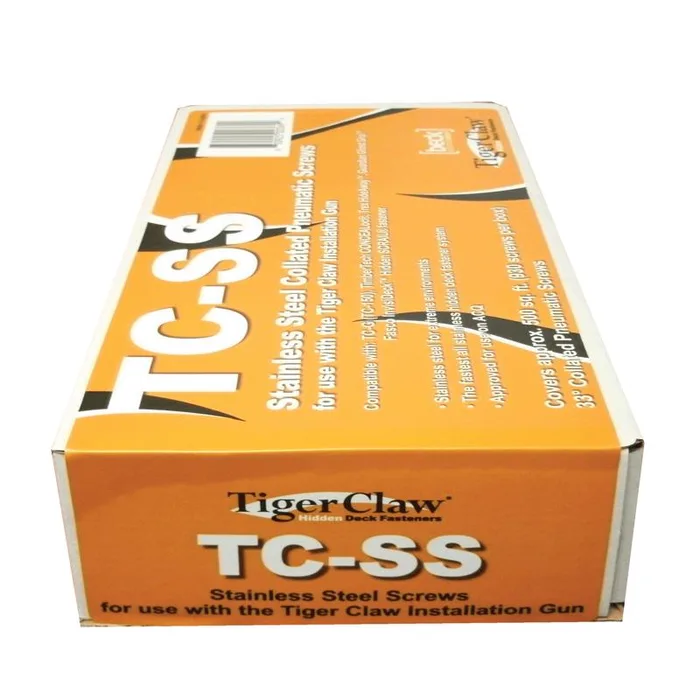 TigerClaw Angled Strip Black Oxide Scrail Fasteners 930 pk