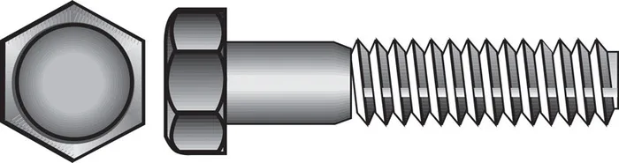 HILLMAN 3/8-16 in. D X 2 in. L Stainless Steel Hex Head Cap Screw 50 pk