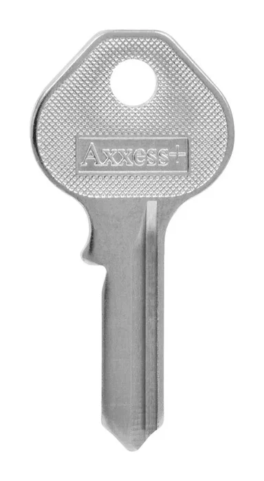 HILLMAN Traditional Key House/Office Key Blank 93 Single For Master Locks Silver (Pack of 4)