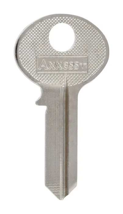 HILLMAN Traditional Key House/Office Key Blank 92 Single For Independent Locks Silver (Pack of 4)