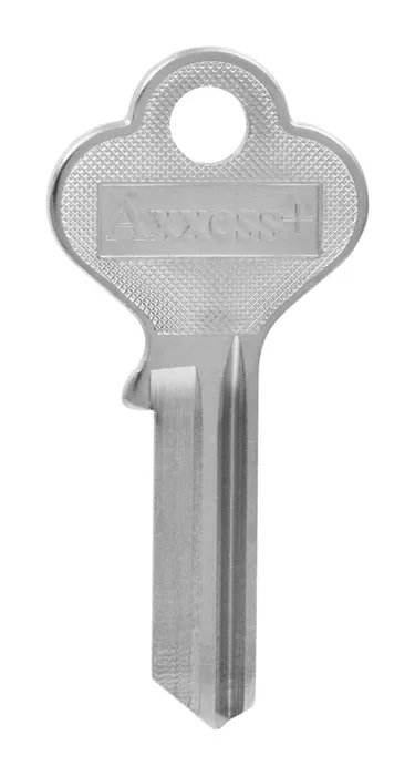 HILLMAN Traditional Key House/Office Key Blank 76 Single For Eagle Locks Silver (Pack of 4)