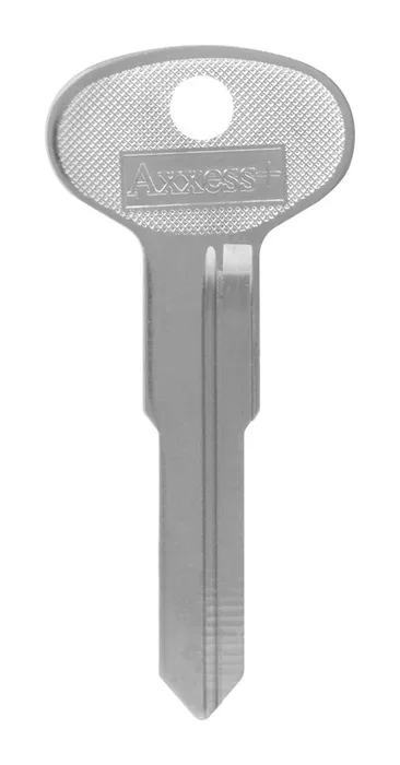 HILLMAN KeyKrafter Automotive Key Blank 43 Double For Audi Silver (Pack of 4)