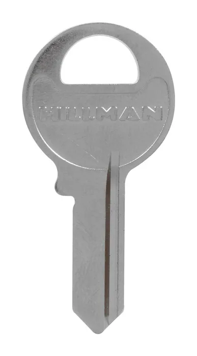 HILLMAN Traditional Key House/Office Padlock Key Blank 69 Single For Master Padlocks Silver (Pack of 10)