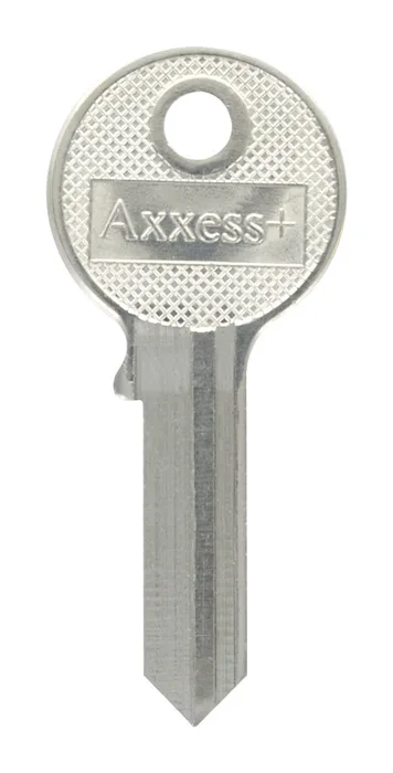 HILLMAN Traditional Key House/Office Key Blank 111 Single For American Padlocks Silver (Pack of 4)