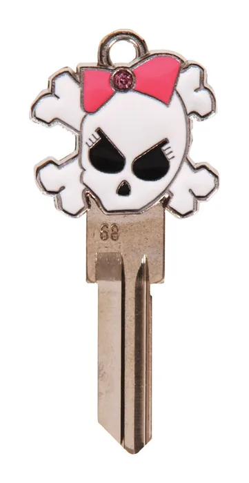 HILLMAN 3D Keys House/Office Universal Key Blank Single For Universal (Pack of 4)