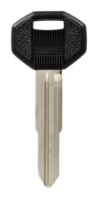 HILLMAN KeyKrafter Automotive Key Blank 1611R Double For Chevrolet Black/Silver (Pack of 5)