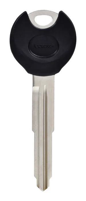 HILLMAN KeyKrafter Automotive Key Blank Double For Ford Black/Silver (Pack of 5)