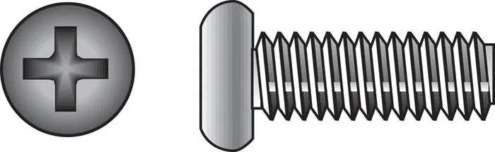 HILLMAN No. 8-32 Ga. X 1/2 in. L Phillips Pan Head Stainless Steel Machine Screws 100 pk