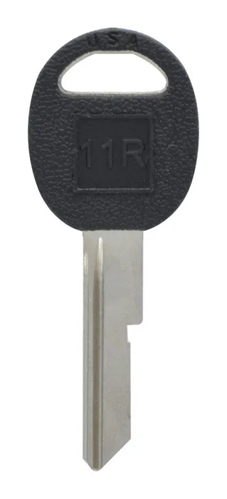 HILLMAN KeyKrafter Automotive Key Blank Single For Buick Black/Silver (Pack of 5)