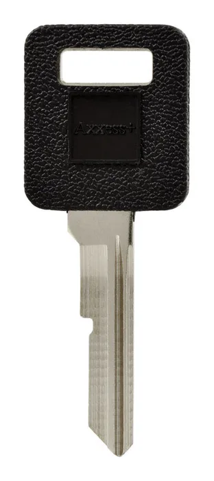 HILLMAN KeyKrafter Automotive Key Blank 7R Single For Cadillac Black/Silver (Pack of 5)