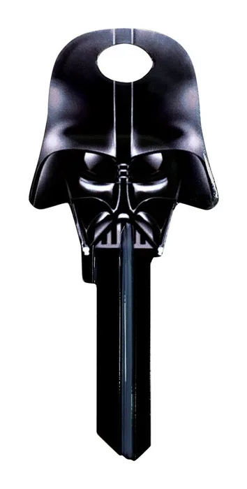 Hillman Star Wars Darth Vader House/Padlock Universal Key Blank Single (Pack of 5)