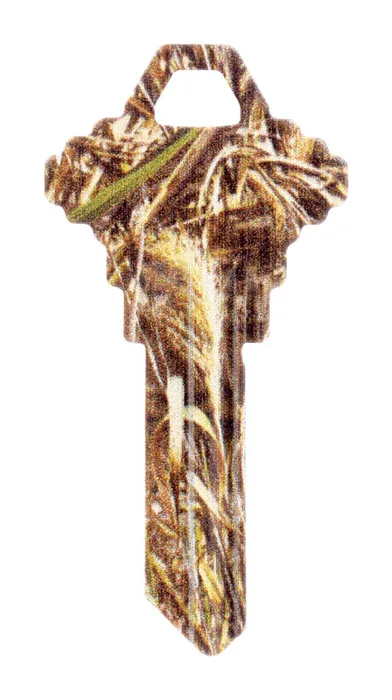 HILLMAN RealTree Brown House/Office Universal Key Blank Single Brown (Pack of 6)