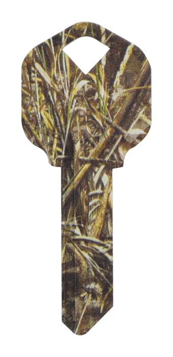 HILLMAN RealTree Kwikset/66 KW1 House/Office Universal Key Blank Single Brown (Pack of 6)