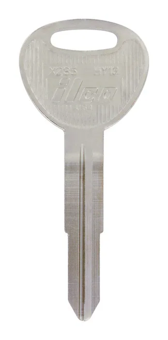 HILLMAN KeyKrafter Automotive Key Blank 271 Double For Hyundai Silver (Pack of 4)