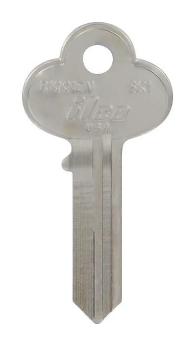 HILLMAN KeyKrafter Universal House/Office Key Blank 269 Single For Independent Locks Silver (Pack of 4)