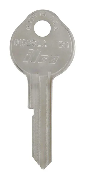 HILLMAN KeyKrafter Automotive Key Blank 181 Single For GM Silver (Pack of 4)