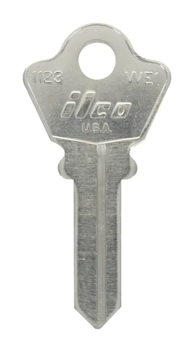 HILLMAN KeyKrafter Universal House/Office Key Blank 167 Single For Wilson Bohannan Locks Silver (Pack of 4)