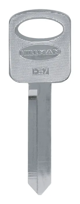 HILLMAN Traditional Key Automotive Key Blank Double For Ford Silver (Pack of 10)