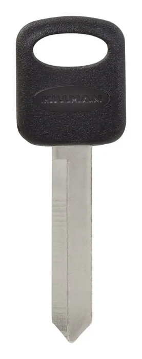 HILLMAN Traditional Key Automotive Key Blank Double For Ford Black/Silver (Pack of 5)