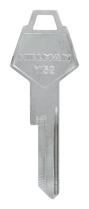 HILLMAN Traditional Key Automotive Key Blank Single For Chrysler Silver (Pack of 10)