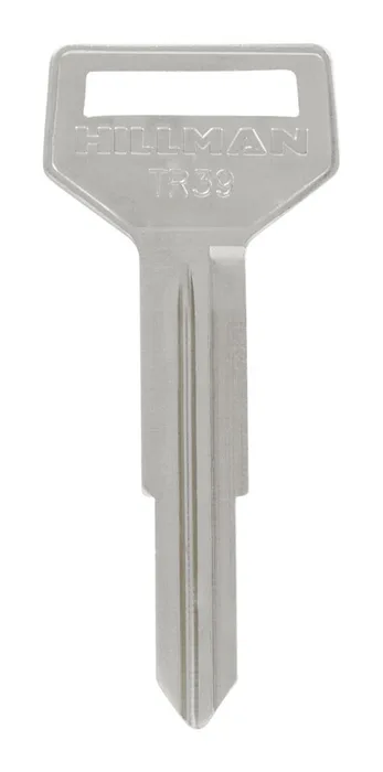 HILLMAN Traditional Key Automotive Key Blank Double For Toyota Silver (Pack of 10)