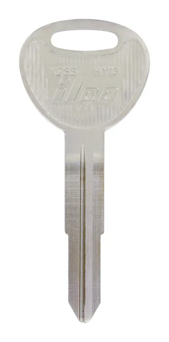 HILLMAN Traditional Key Automotive Key Blank Double For Hyundai Silver (Pack of 10)