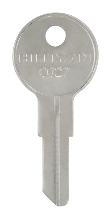 HILLMAN Traditional Key Automotive Key Blank Single For Chicago Silver (Pack of 10)