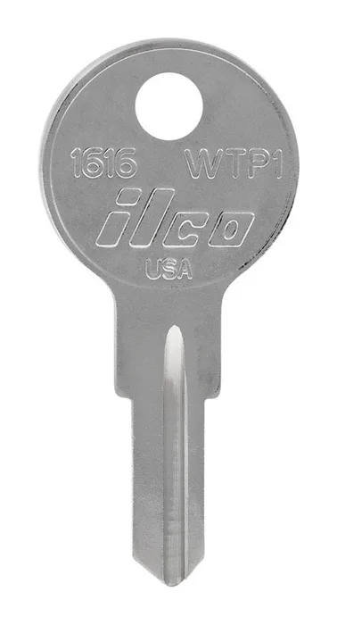 HILLMAN House/Office Universal Key Blank Single Silver (Pack of 10)