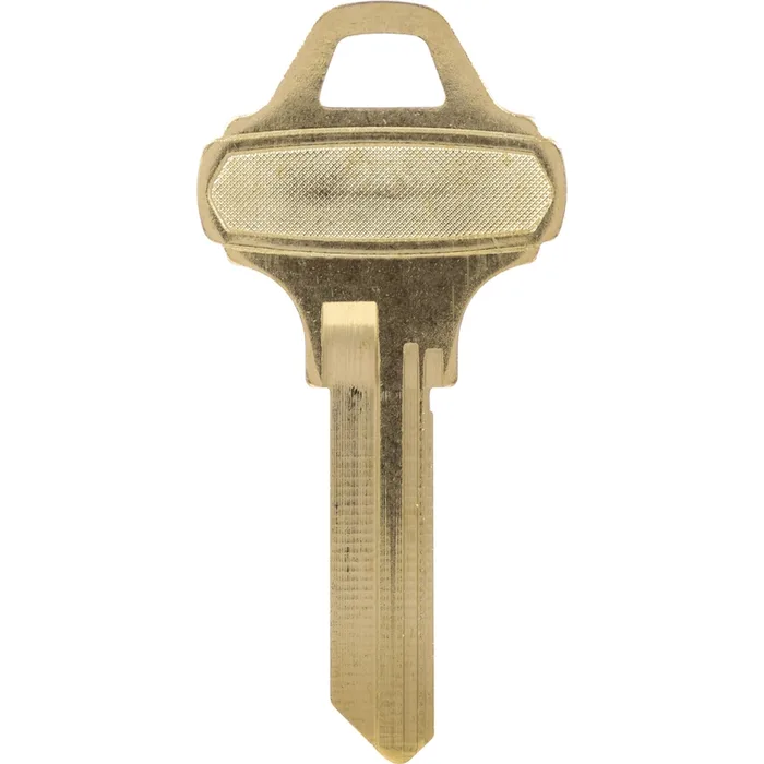 HILLMAN House/Office Universal Key Blank Single Gold (Pack of 10)