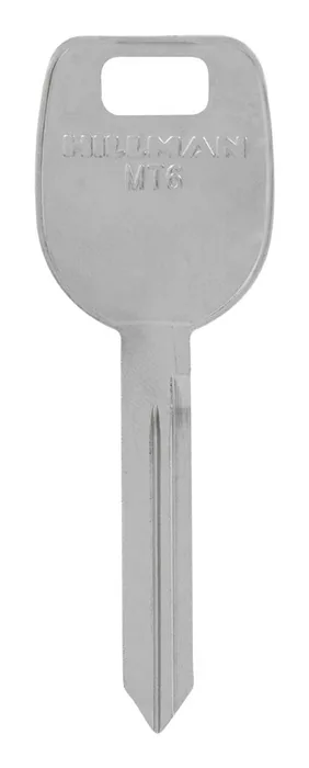 HILLMAN Traditional Key Automotive Key Blank Double For Mitsubishi Silver (Pack of 10)