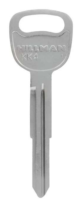 HILLMAN Traditional Key Automotive Key Blank Double For Kia Silver (Pack of 10)