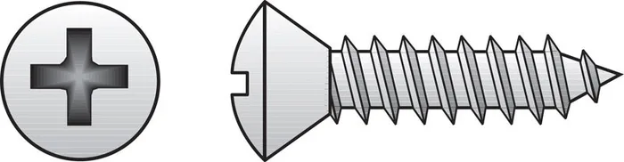 HILLMAN No. 12 Ga. X 2-1/2 in. L Phillips Oval Head Sheet Metal Screws 50 pk