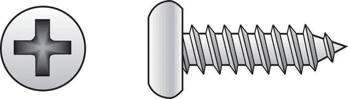 HILLMAN No. 14 Ga. X 3 in. L Phillips Pan Head Sheet Metal Screws 50 pk