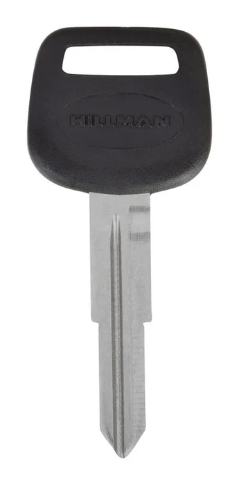 HILLMAN Traditional Key Automotive Key Blank Double For Toyota Black/Silver (Pack of 5)
