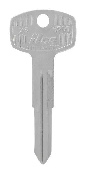 HILLMAN Traditional Key Automotive Key Blank Double For Subaru Silver (Pack of 10)