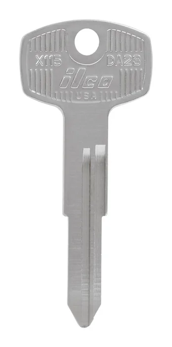 HILLMAN Traditional Key Automotive Key Blank Double For Subaru Silver (Pack of 10)