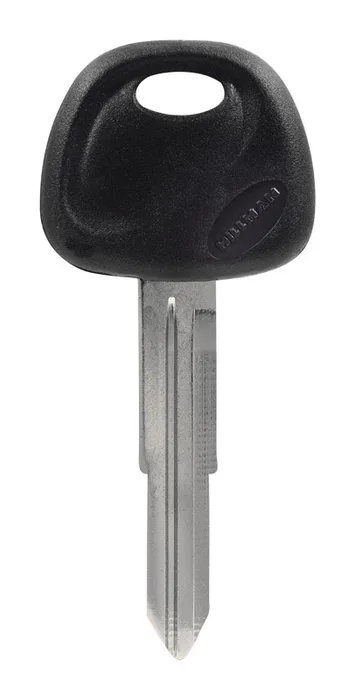 HILLMAN Traditional Key Automotive Key Blank Double For Hyundai Black/Silver (Pack of 5)