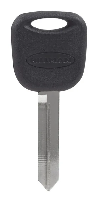 HILLMAN Traditional Key Automotive Key Blank Double For Ford Black/Silver (Pack of 5)