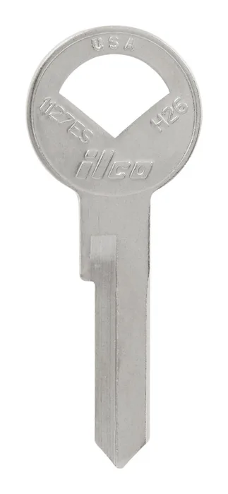 HILLMAN Traditional Key Automotive Key Blank Single For Ford Silver (Pack of 10)