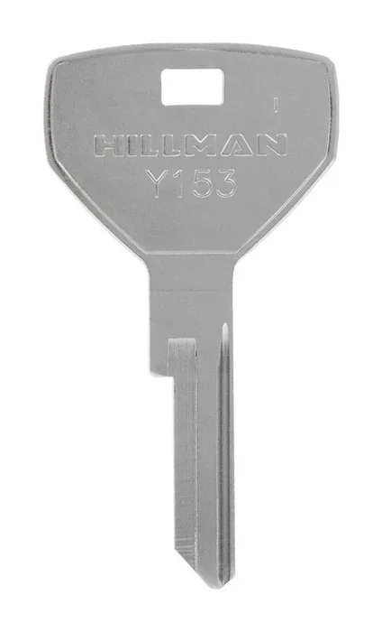 HILLMAN Traditional Key Automotive Key Blank Single For Chrysler Silver (Pack of 10)