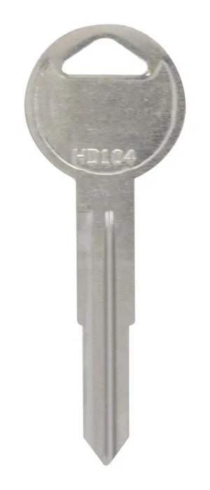 HILLMAN Traditional Key Automotive Key Blank Double For Honda Silver (Pack of 10)