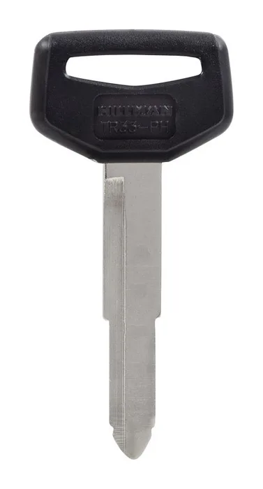 HILLMAN Traditional Key Automotive Key Blank Double For Toyota Black/Silver (Pack of 5)