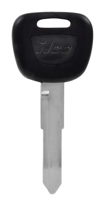 HILLMAN Traditional Key Automotive Key Blank Double For Suzuki Black/Silver (Pack of 5)