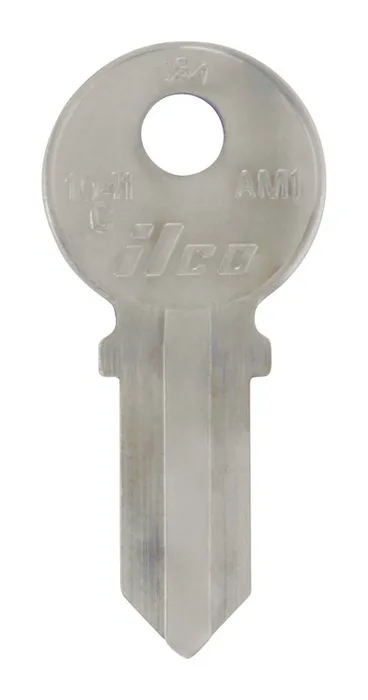 HILLMAN AM-1 House/Office Universal Key Blank Double Silver (Pack of 10)